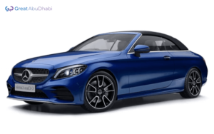 Blue MERCEDES C300 2018