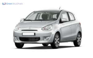 Silver MITSUBISHI MIRAGE 2014