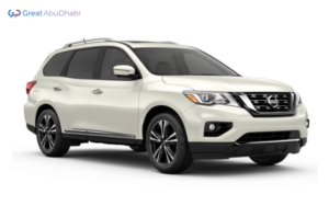 White NISSAN PATHFINDER 2018