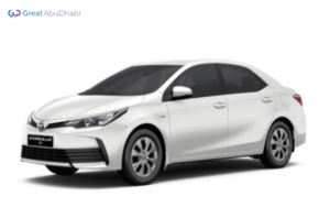 White TOYOTA COROLLA 2019