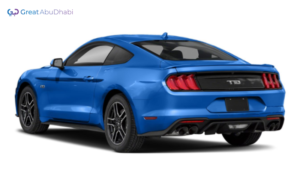 Blue FORD MUSTANG 2017