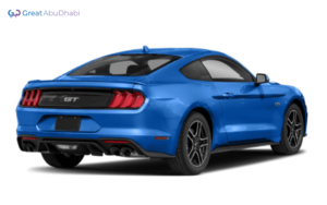 Blue FORD MUSTANG 2020