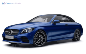 Blue MERCEDES C300 2017