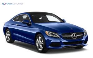 Blue MERCEDES C300 2018