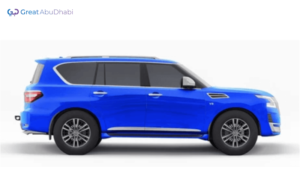 Blue NISSAN Patrol 2022