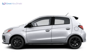 Silver MITSUBISHI MIRAGE 2014