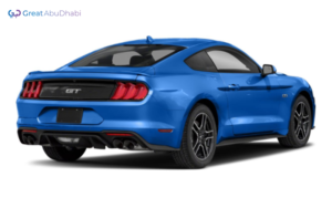 Blue FORD MUSTANG 2017