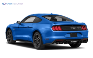 Blue FORD MUSTANG 2020