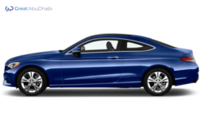 Blue MERCEDES C300 2017