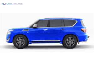 Blue NISSAN Patrol 2022