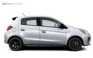 Silver MITSUBISHI MIRAGE 2014