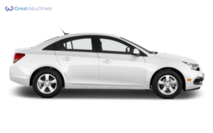 White Chevrolet Cruze 2015