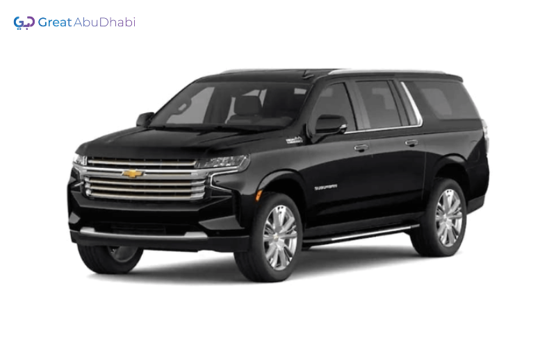 Black CHEVROLET SUBURBAN 2021