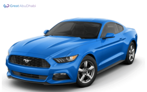 Blue FORD MUSTANG 2017