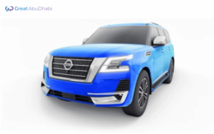 Blue NISSAN Patrol 2022