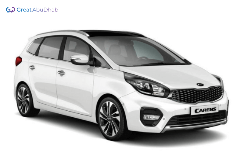 White KIA CARENS 2014