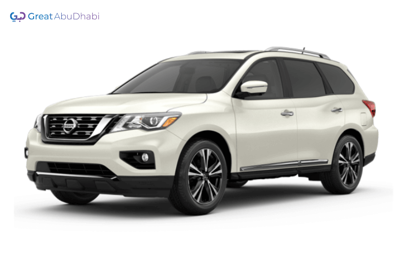 White NISSAN PATHFINDER 2018