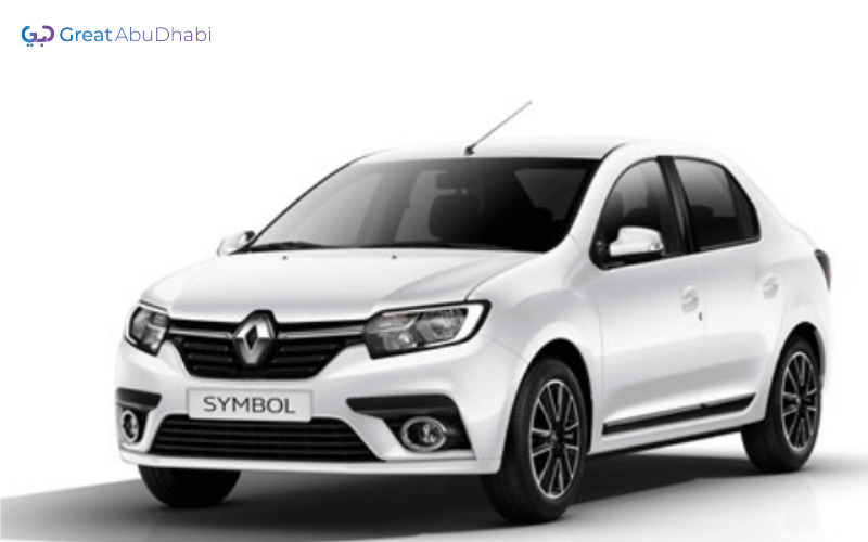 White RENAULT SYMBOL 2020